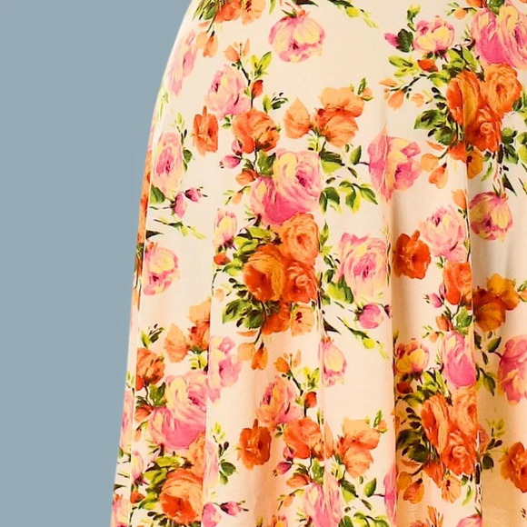 Vintage Modcloth Dress in Antique Roses - Picture 3 of 3